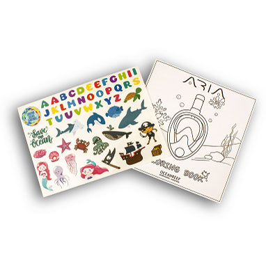 Ocean Reef Aria JUNIOR Full Face Snorkelmasker - Afbeelding 3